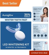 LED Teeth Whitening Kit - Whitens Up to 10 Shades in 7 Days, Fast  Easy at Home