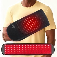 Red Light Therapy for Hands  Wrists, 360  Dual-Sided 150 LEDs Heated Gloves ...