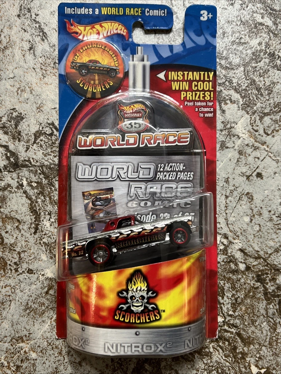 Hot Wheels Highway 35 World Race 2002 Scorchers '57 Thunderbird 32