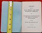 Gulf Mobile & Ohio Railroad Agreement Order of Railway Telegraphers Rules GM&ORR — photo 4