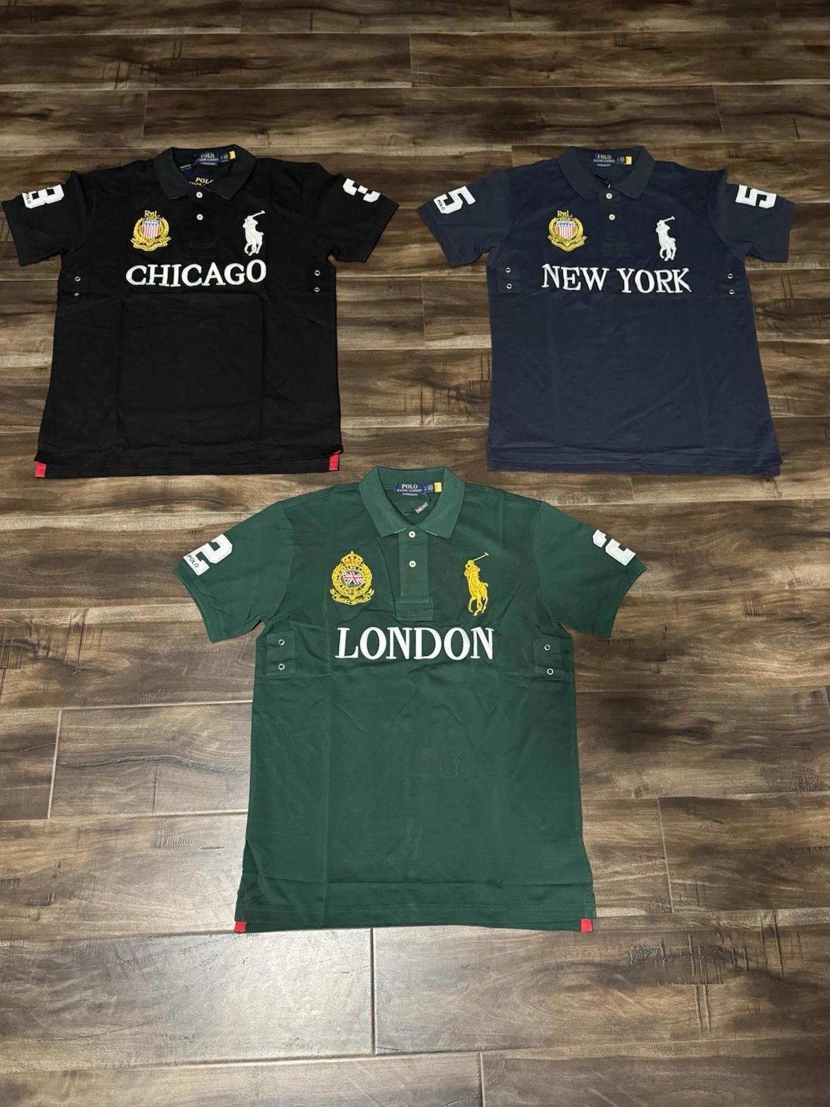 Polo Ralph Lauren Custom Slim Fit Big Pony City Polo Short Sleeve Shirt
Opens in a new window or tab