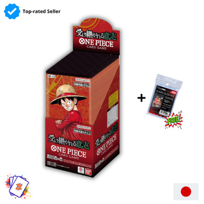 One Piece OP-13 Carrying on His Will Box OP13 Japanese Card Game