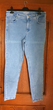 Taifun Damen Skinny Jeans hellblau Denim Five...