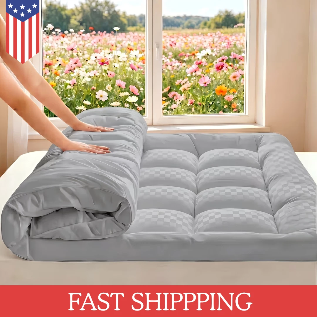 Mattress Topper Full Queen Comfortable Memory Foam Bed Topper
