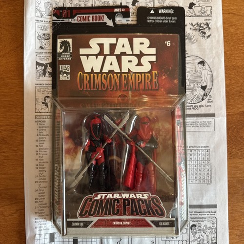 Star Wars Crimson Empire Comic Book Packs Hasbro Exclusive Kir Kanos Carnor Jax