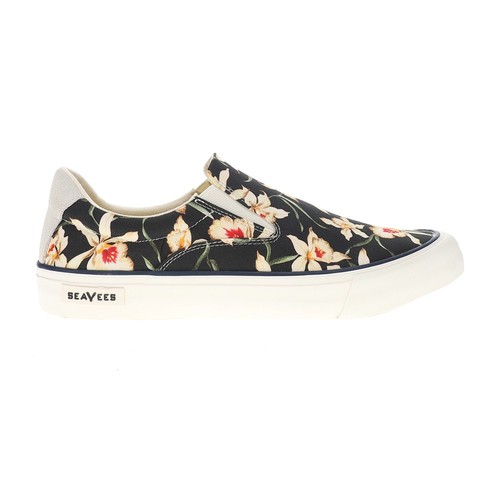 SeaVees Hawthorne Magnum Floral Slipper Herren Schwarz Sneaker Freizeitschuhe M056A1