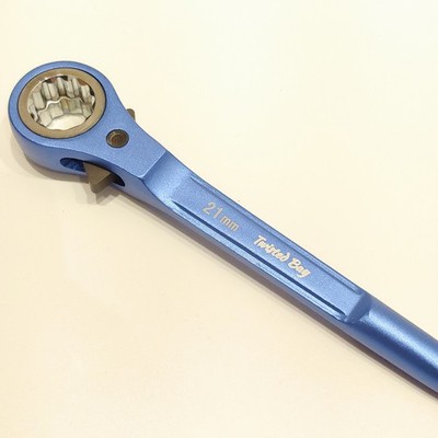 Twisted Bay 19/21 mm Aluminium Gerüst Ratsche Gerüstschlüssel