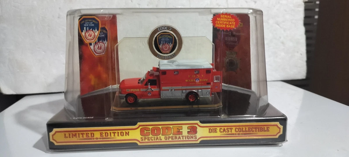 Code 3 New York City Fire Department Contemporary Manufacture