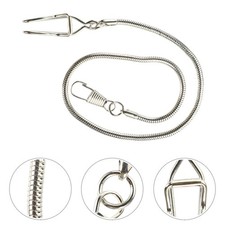 Alloy Metal Clip Pocket Watch Chain Chain for Pocket Watch Accessories Decor