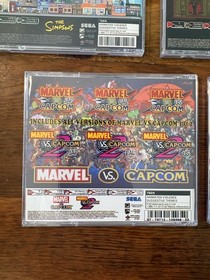 DREAMCAST GAME SET Marvel vs. Capcom 2, Castlevania, Simpsons, X-Men Collections