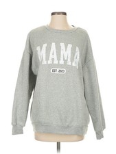 Unbranded Women Gray Sweatshirt 1