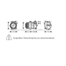 Kompressor Klimaanlage Klimakompressor Vauxhall für Opel Corsavan MK III D L_8