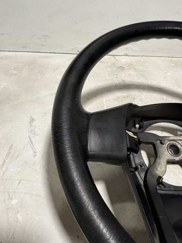 03-06 Jeep TJ Wrangler Rubber Soft Feel Steering Wheel w/ Shroud OEM QH 5JJ - Picture 3 of 7
