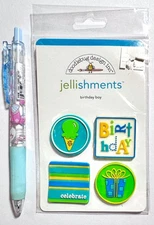 Doodlebug Birthday Boy Stickers Scrapbooking Card Making