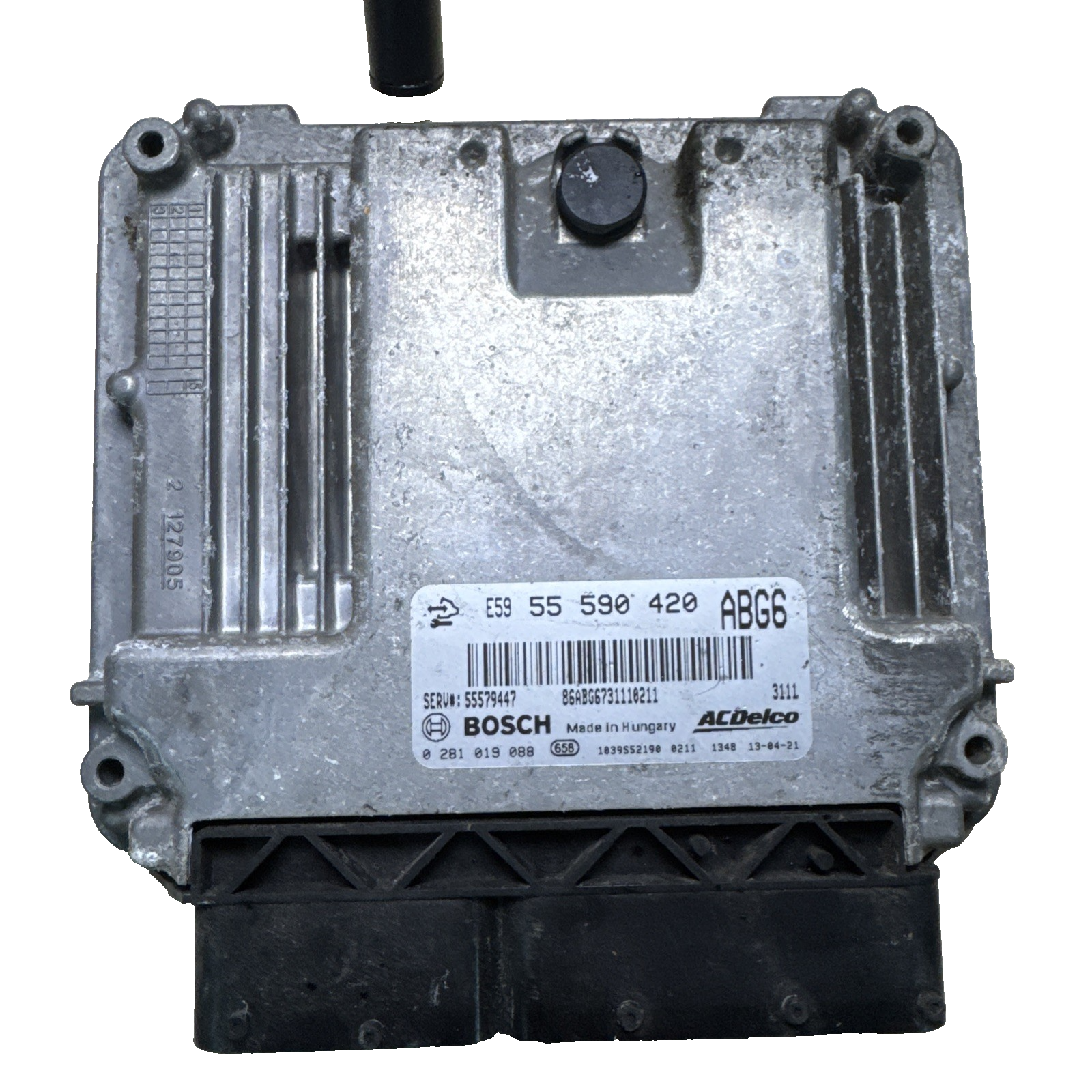 2013 VAUXHALL ASTRA J 2.0 ENGINE CONTROL UNIT 55590420 #2