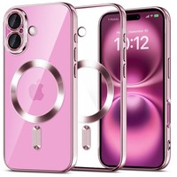 Tech-Protect Magflex Magsafe Apple Iphone 16 GläNzendes Rosé