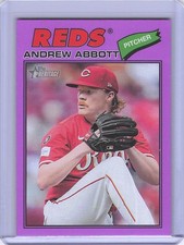 2026 Topps Heritage #31 Andrew Abbott Light Purple