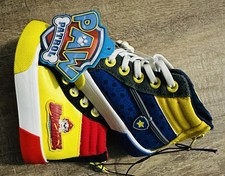 PAW Patrol Toddler High Top Shoes Size 6 Chase Marshall Character Sneakers