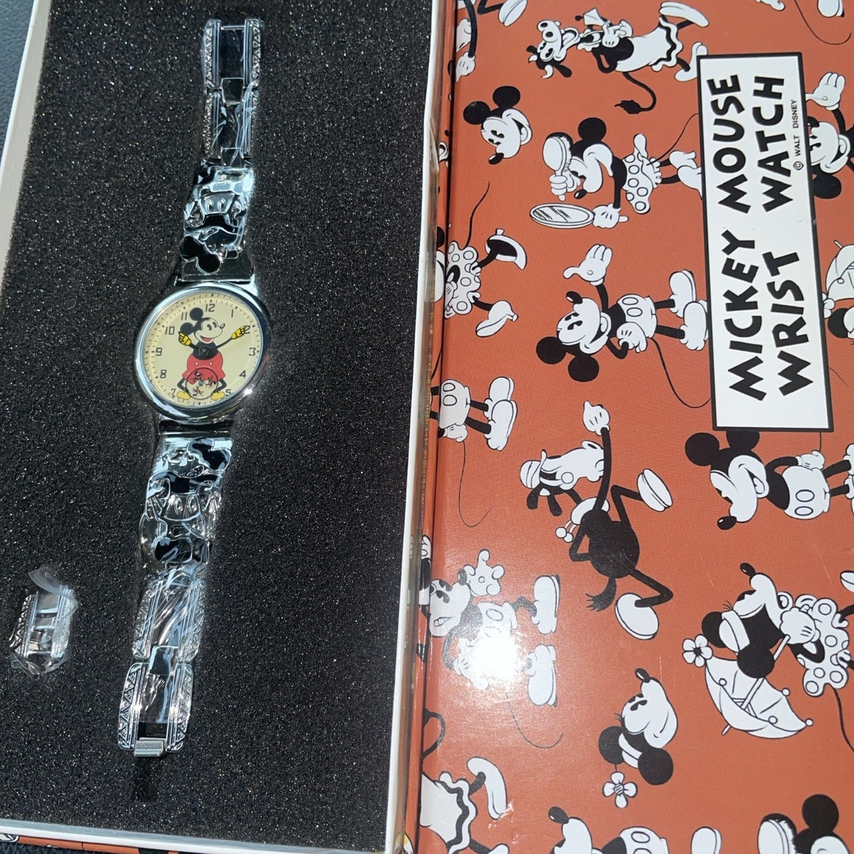 Disney Mickey Mouse Replica 1933 Wrist Watch By Bradford Exchange