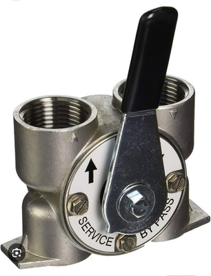 #ad #ad 3 4quot; Bypass Valve for Fleck Control Heads 5600 2510 9100 ? Stainless Steel $59.95