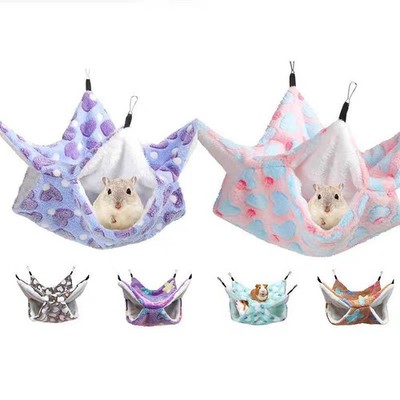 Pets Bird Hamster Ferret Rat Cat Squirrel Hammock Hanging Cage Nest Bed House