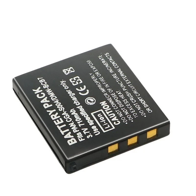 2x аккумулятора для Panasonic CGA-S004 Lumix DMC-FX2 Lumix DMC-FX7 710 ма·ч - Изображение 3 из 4