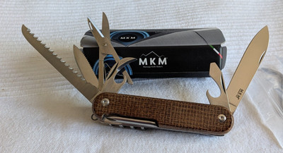 MKM Campo 8 Multi-Tool 2.94'' M390 Blade - Knife Center - Rare - Discontinued