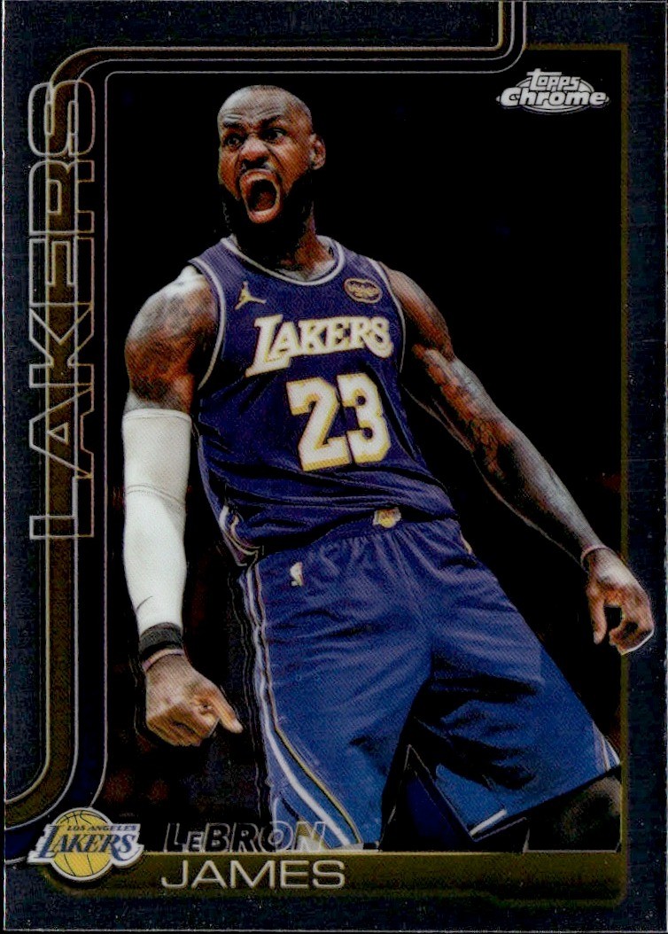 2025-26 Topps Chrome Update LeBron James #1