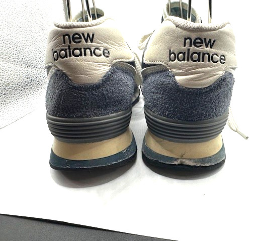 New Balance 574Mens Navy Sea Salt Lace Up Lifestyle Sneakers Shoes / Men 10.5 thumbnail 6
