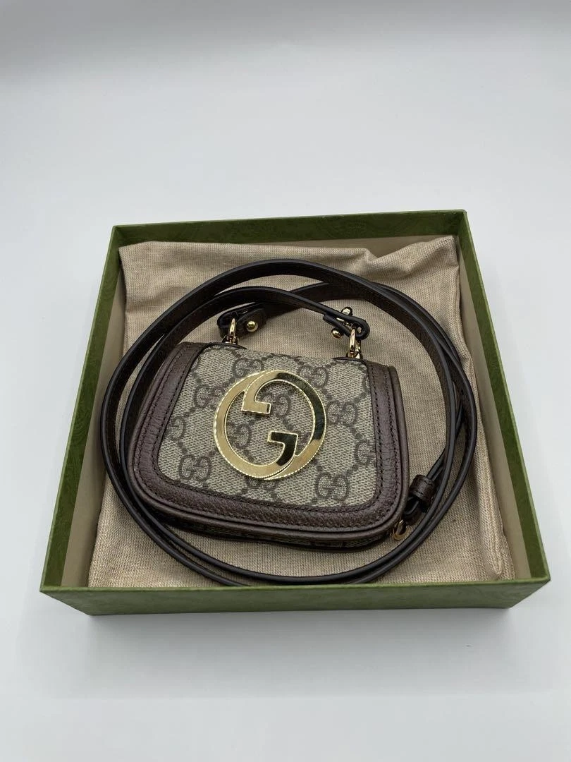 Mini épaule GUCCI Blondie GG en boîte #PGEDTQ