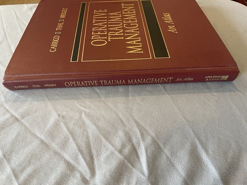 Operative Trauma Management, an Atlas Carrico Thal Weigelt 1998 HC Used - Picture 13 of 17