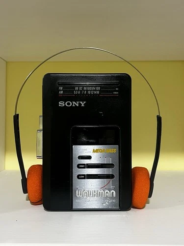 🔥 Sony Walkman WM-AF40 Cassette Player AM/FM  W/ New Drive Belts - Tested 🔥