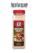 McCormick No Artificial Flavors Brown Gravy Seasoning Mix Bottle, 21 oz Bottle..