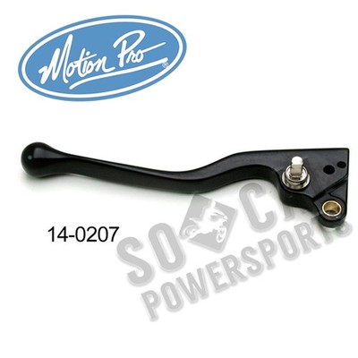 Motion Pro Control Lever-Black for 1991-1997 Honda TRX200D FourTrax Type II Left