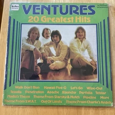 Ventures 20 Greatest Hits EX/ VG+ Outer Record Sleeve Tee Vee Rec Canada **