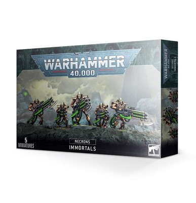 Games Workshop 99120110035 Warhammer 40,000 Necron Immortals/Deathmarks Game...