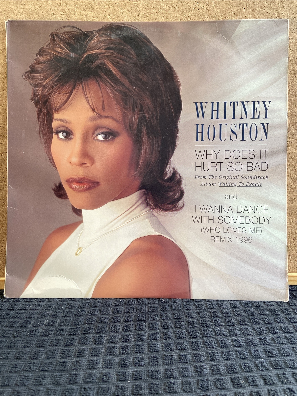 WHITNEY HOUSTON WHY DOES IT HURT SO BAD I WANNA DANCE WITH 12" 1996