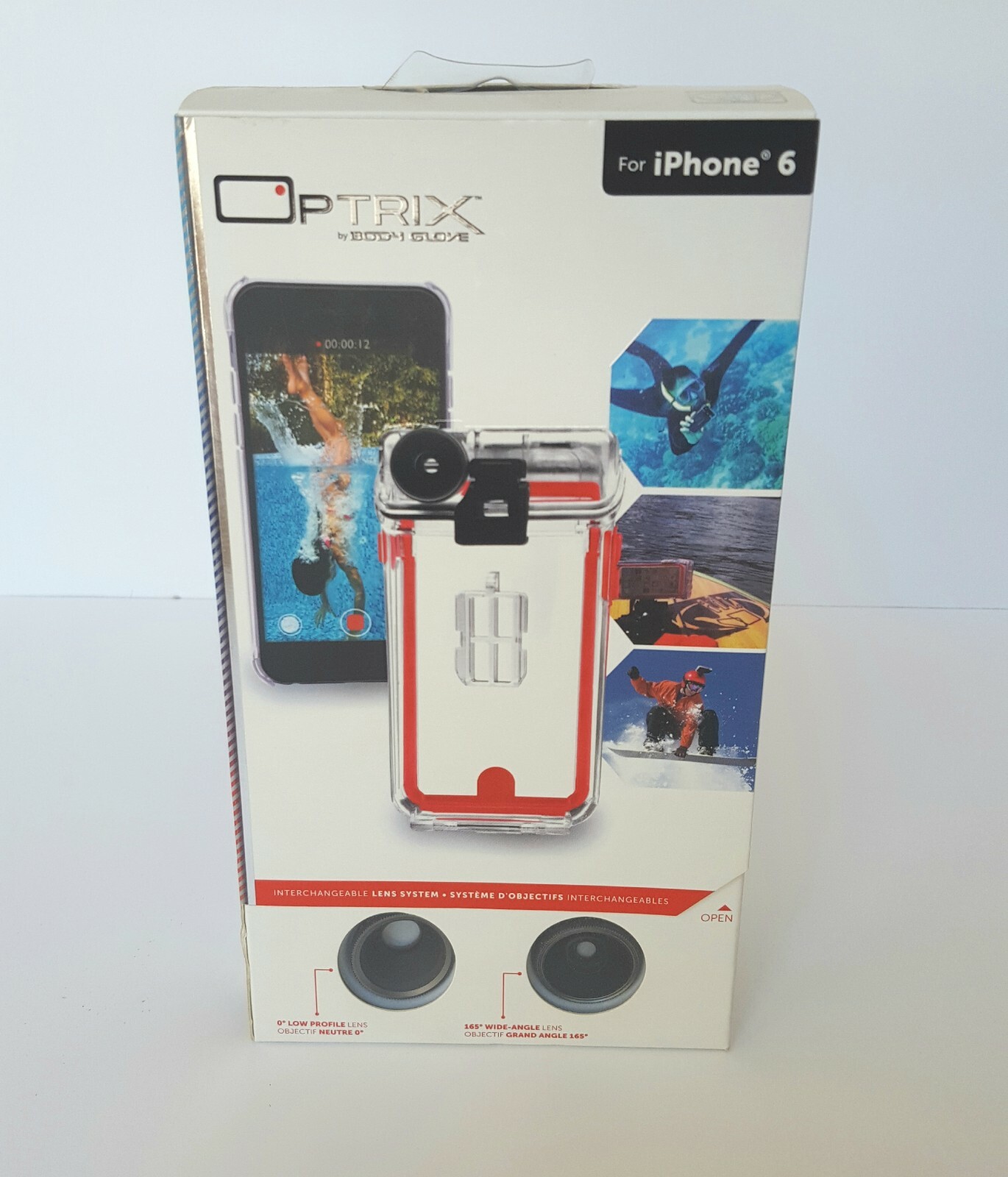 I Camera Case Lenses Smartphone Sport With 6/6s Optrix Body For Glove Phone By Optrix Phone For Case I Camera Smartphone Sport Body Glove By With 6/6s Lenses