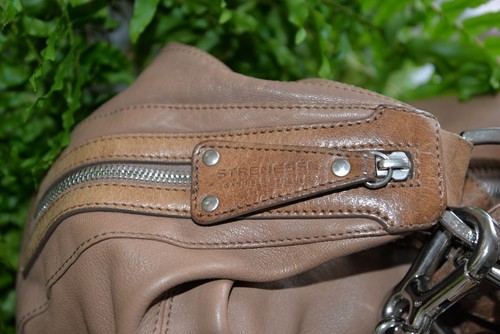 STRENESSE Hand/Schulter/Crossbody-Tasche Leder, caramell/cognac - Bild 2 von 9