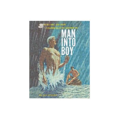 Man Into Boy Vintage Gay Pulp 250 Piece 10x14