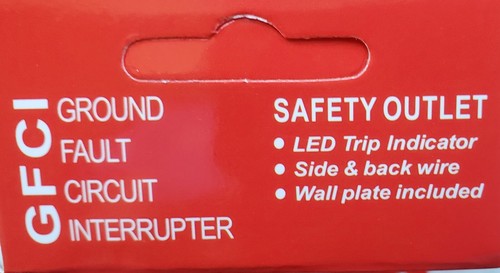 ❤️50PK 20AMP GFCI GFI Receptáculo de toma de seguridad con placa de pared indicador LED TR WR - Imagen 8 de 20