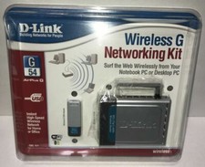 D-Link AirPlus G Wireless Networking Kit Router and USB Adapter DWL-921