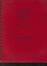 The Most Popular Standard Songs for Organ Music Book Revised edition 122 Pages