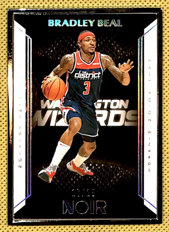2019-20 Noir Base Statement Edition Silver /25 Bradley Beal #225 R6220J