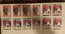 Collection of Reggie Sanders Baseball Cards  NM/M