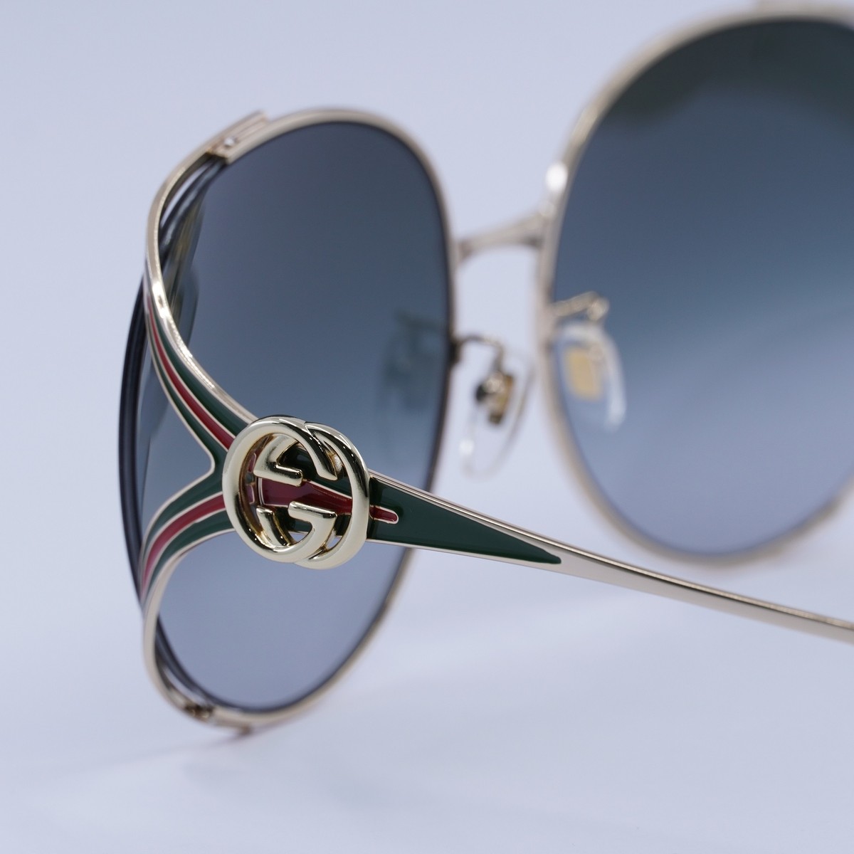 Gold Gucci Sunglasses GG0225S 001 63 17-130A 41AlWblmjfL.jpg_BO30,255,255,  main image 2