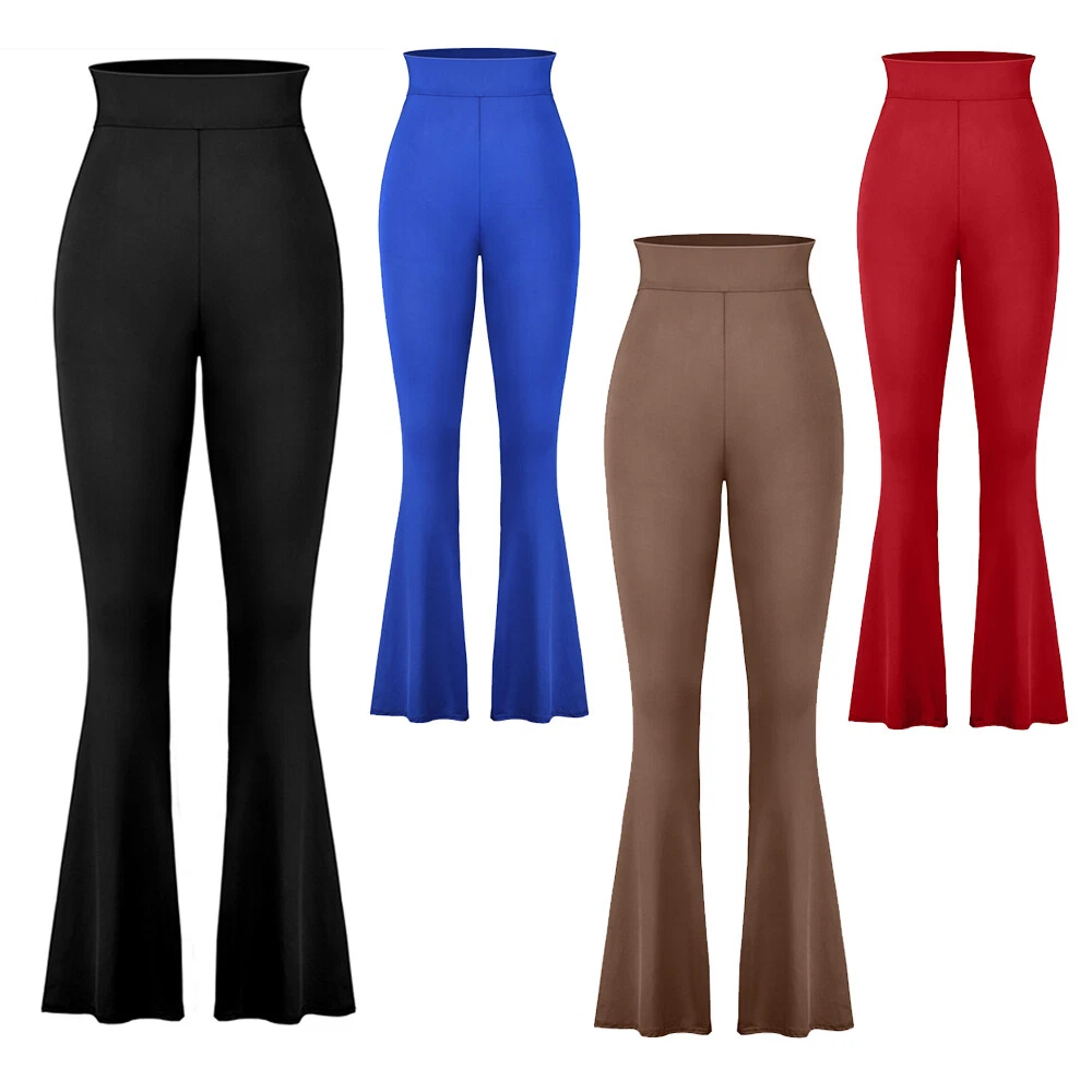 Neoprene Wide Leg Legging Black  Flare legging, Wide leg leggings, Flare  pants