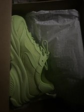 Steve Madden Possession Lime Fashion Lace Up Boyfriend Chunky Platform Sneakers