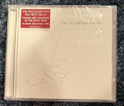 Paul McCartney Fine Line CD USA Single Factory Sealed Capitol (2005) Beatles
