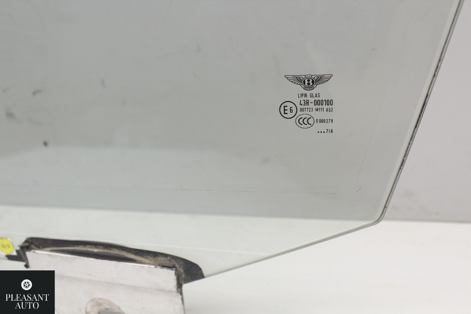 Front Left Door Window Glass OEM 06-12 Bentley Continental Flying Spur